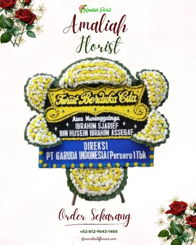 Papan Bunga Duka di Pondokagung